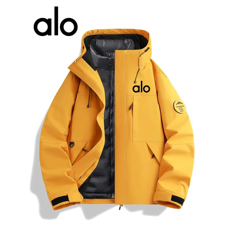 秋冬男款羽绒服冲锋衣三合一羽绒内胆可脱卸防风防雨