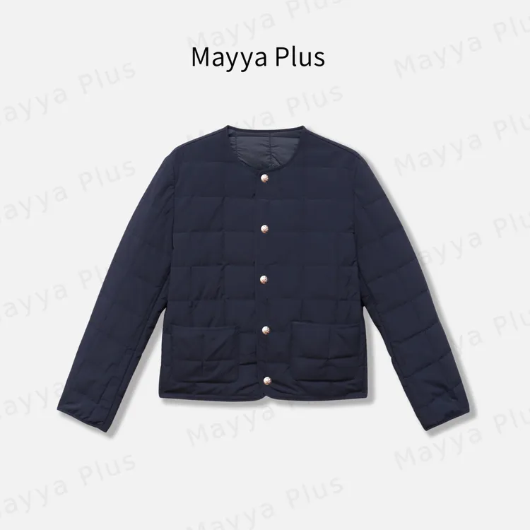 【巴曼棉服】Mayya Plus麦芽定制流光风百搭显瘦女士外套32537199
