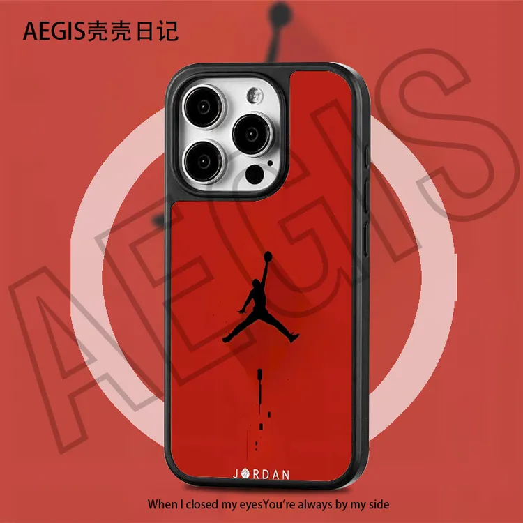 乔丹磨砂磁吸防摔手机壳适用于苹果17pro小米手机