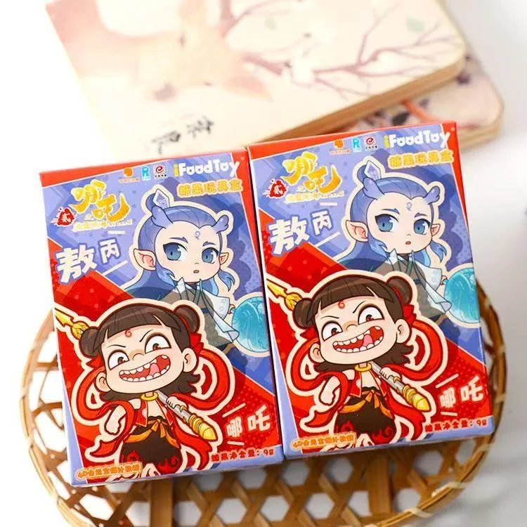 【哪吒盲盒】iFoodToy哪吒之魔童闹海糖果玩具盒9g正版糖果盲盒