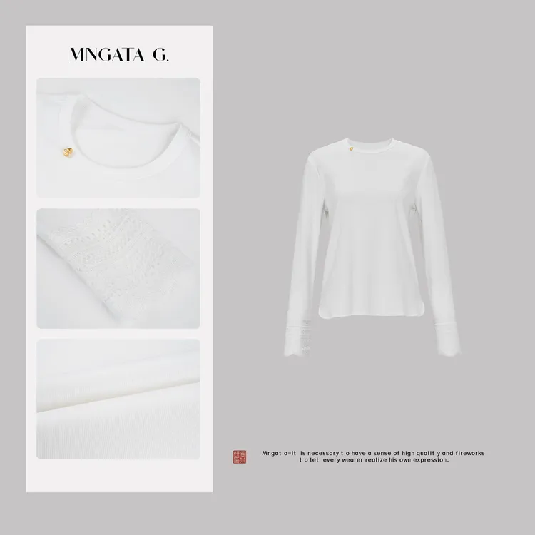 MNGATA G.宫小妍【念安】棉质新中式中国风秋冬休闲衬衣上衣5012558