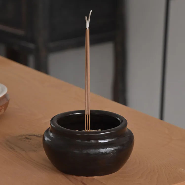 香炉家用供奉祠堂陶瓷大口径佛台闽南拜拜香炉拜祖先的香炉拜月娘