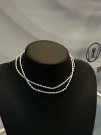 【港展福利】白色keshi米珠珍珠项链（多样性发一非基地不带证）