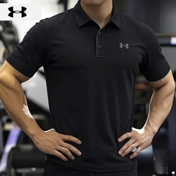 【快干POLO】UA安德玛男士Polo高尔夫夏季运动半袖健身翻领短袖T恤