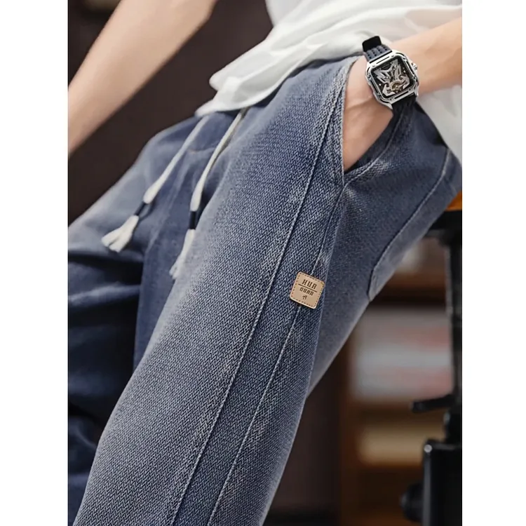 牛仔裤男款直筒美式复古男装爆款2025新款潮牌夏季薄款男生裤子