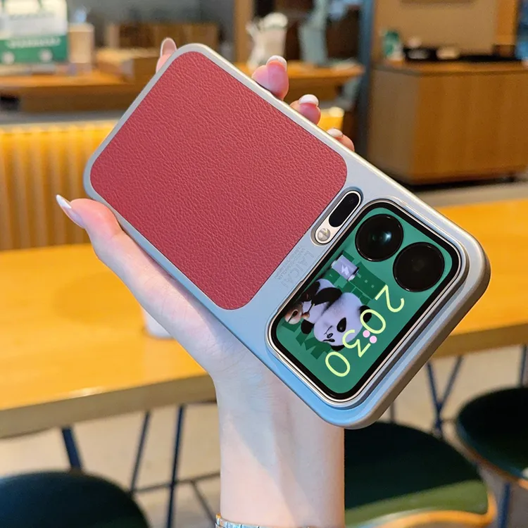 荔枝纹适用小米17promax手机壳小米17pro轻奢全包肤感保护套男女