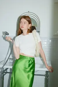 【孤品】百搭短款T恤上衣25044