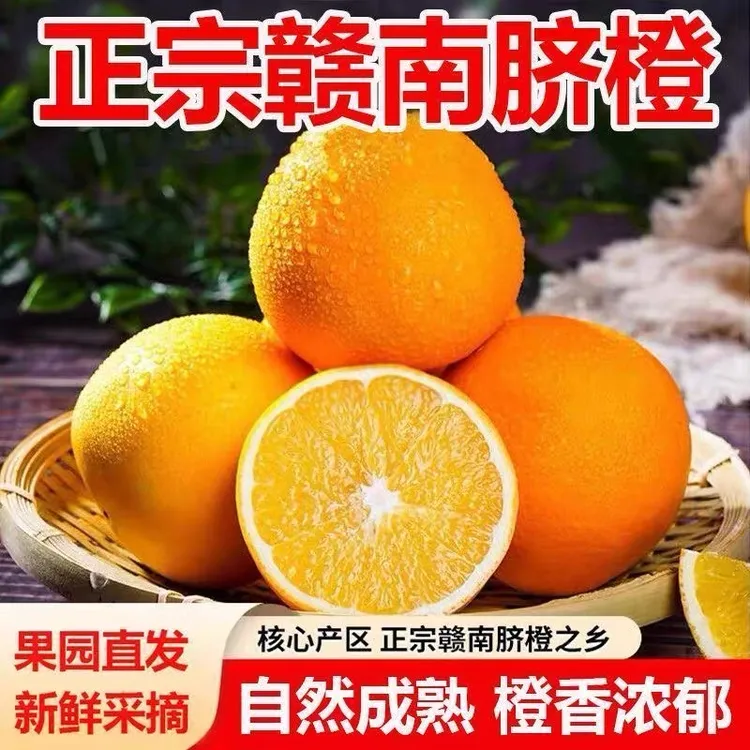 【赣南产地直发】正宗农家现摘赣南脐橙自然生态果 新鲜应季水果