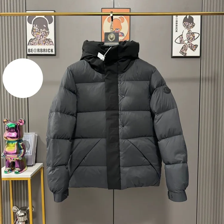 【万达断码】羽绒服蒙家潮牌冬季男面包服黑武士新款保暖休闲鸭绒