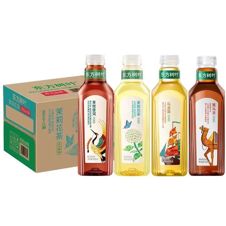 【农夫山泉】东方树叶青柑普洱/乌龙茶900ml茶饮料900ML茉莉花茶