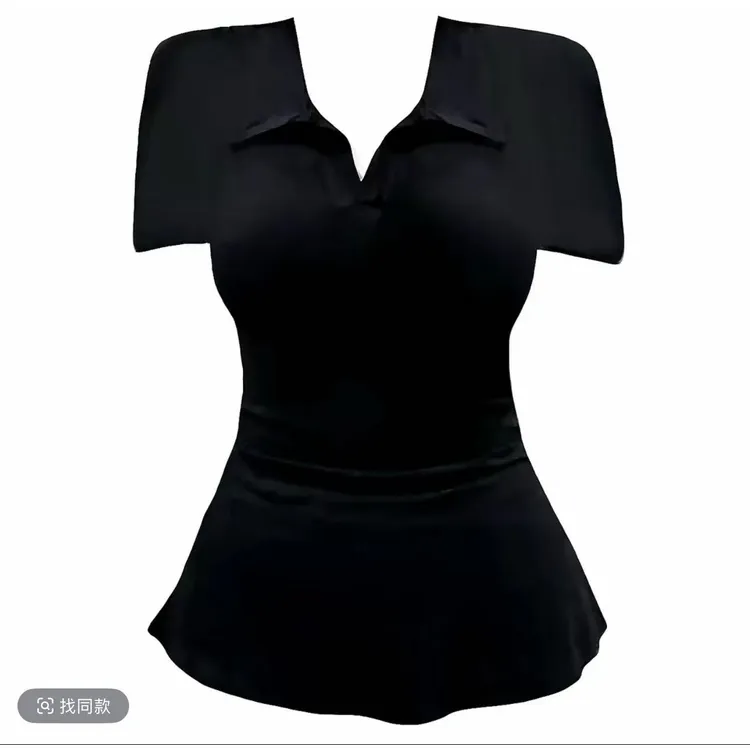 （森虎）修身蚂蚁腰短袖2938