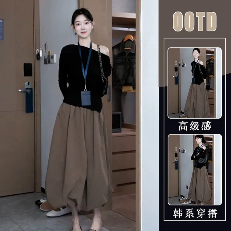初春穿搭一整套时尚套装2025年春季新款高级感洋气减龄两件套女装