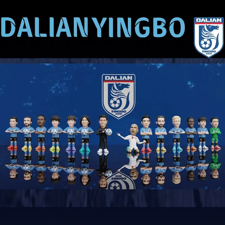 大连英博俱乐部球员公仔二期盲盒开售啦