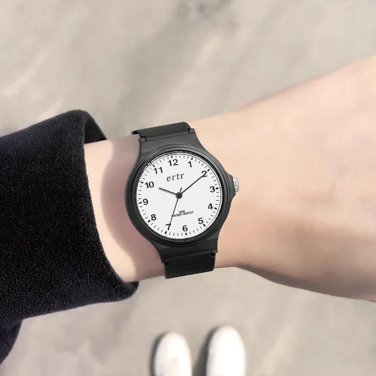 公务员考试手表静音男女款学生指针省考公考国考高考机械电子专用