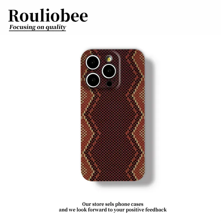 BANCA蛇皮纹适用苹果16/15promax菲林手机壳华为P70vivo小米oppo