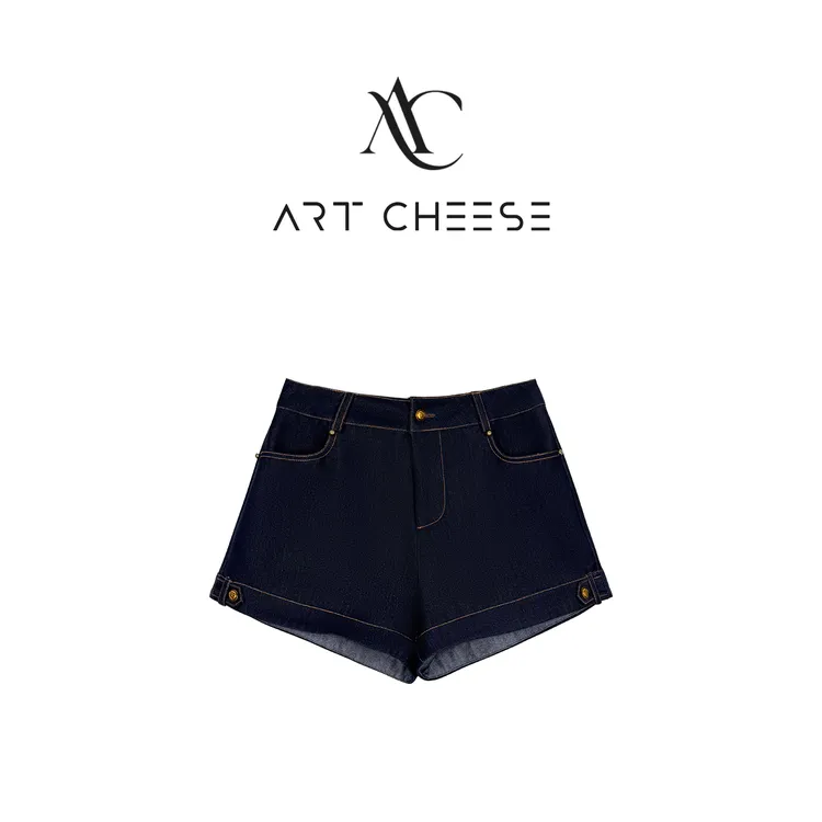 【芝士Cheese】纽约街角 常规秋季透气薄款韩版潮流休闲牛仔短裤