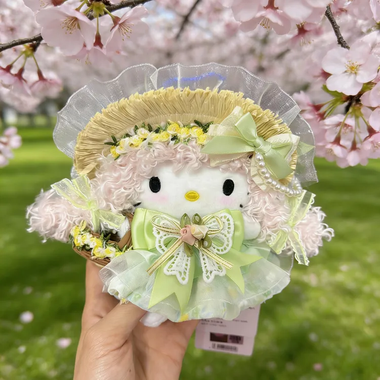 【送礼袋】春野花嫁正版三丽鸥hellokitty情人节礼物毛绒挂件