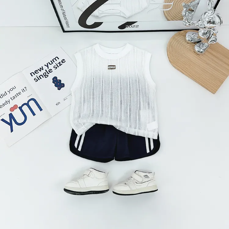 儿童装夏装背心套装无袖男童夏季2025新款 WG28457 