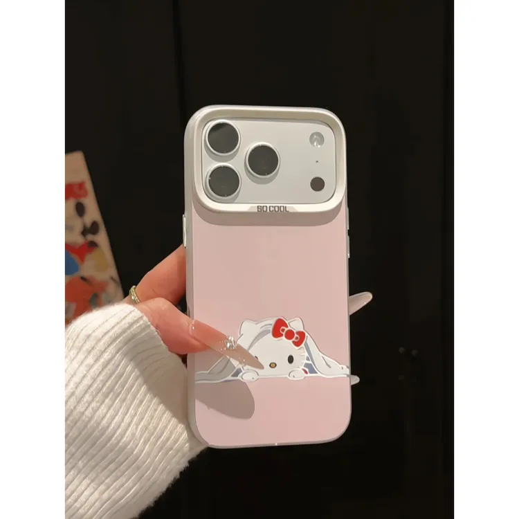 被子kt适用苹果17pro手机壳16pm彩银简约华为p80荣耀防摔oppo小米