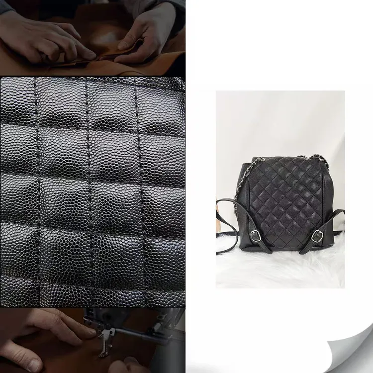 小众设计感菱格链条迷你小背包女包时尚潮百搭通勤双肩包复古ins