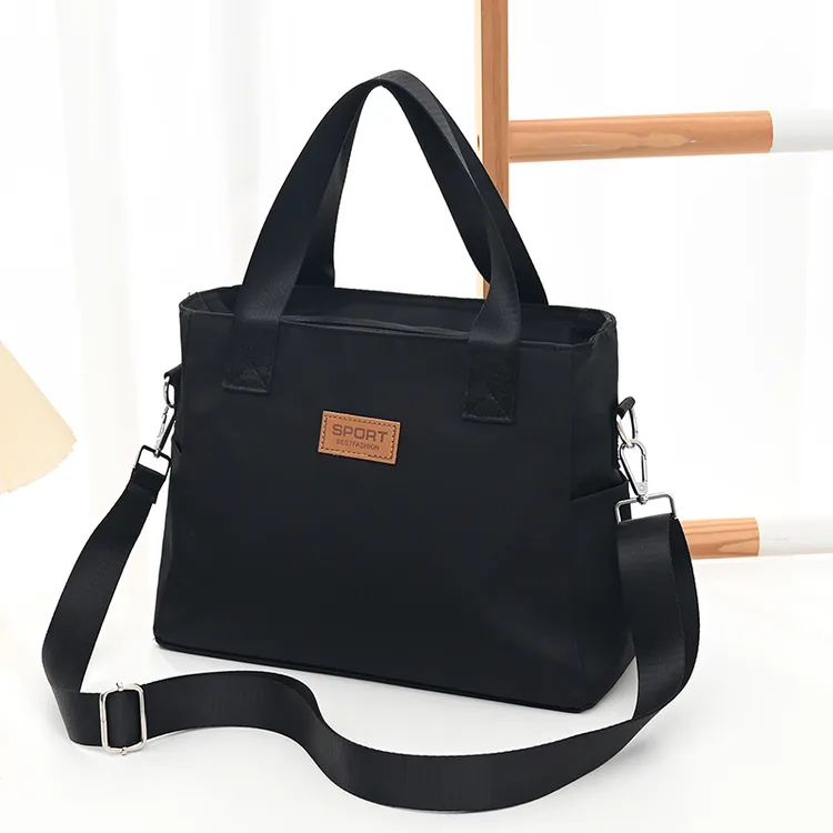 大容量男士手提包A4公文包男女通用上班外出差通勤休闲时尚手提袋