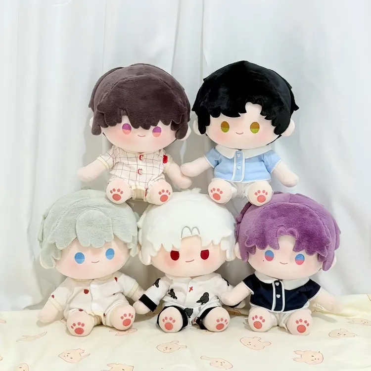 深空秦彻夏以昼沈星回祁煜黎深20cm坐姿棉花娃娃秦彻毛绒公仔