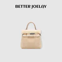BETTER JOELAY-【毛毡小方】时尚单肩斜挂手提包百搭高级感Z6380