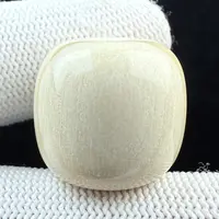 K6304天然猛犸 扣子墩子20*18.5mm一物一图假一罚十