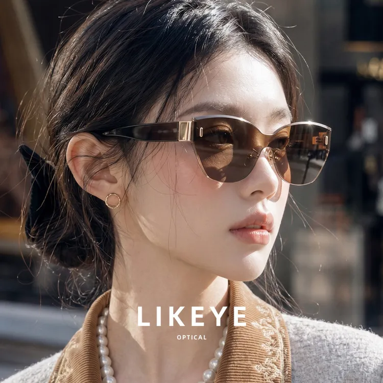 复古棕墨镜女2026新款轻奢高级感偏光太阳镜男开车防紫外线UV400商品图