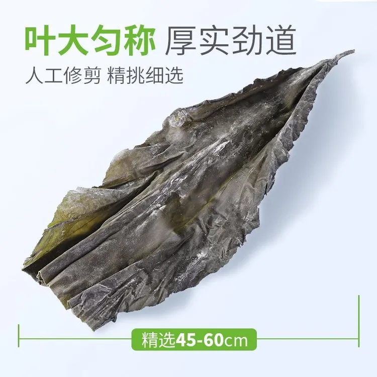 【挂晒干海带】霞浦干海带头整颗干货特厚煲汤凉拌火锅食材批发