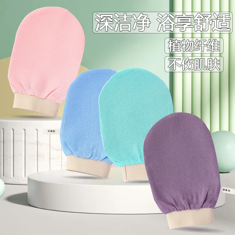 单层薄款搓澡巾强力去污成人男女搓澡神器粗砂洗澡巾轻便不痛搓泥