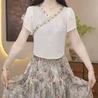 5301#小香风洋气两件套女2025夏季显瘦遮肉上衣吊带连衣裙套装