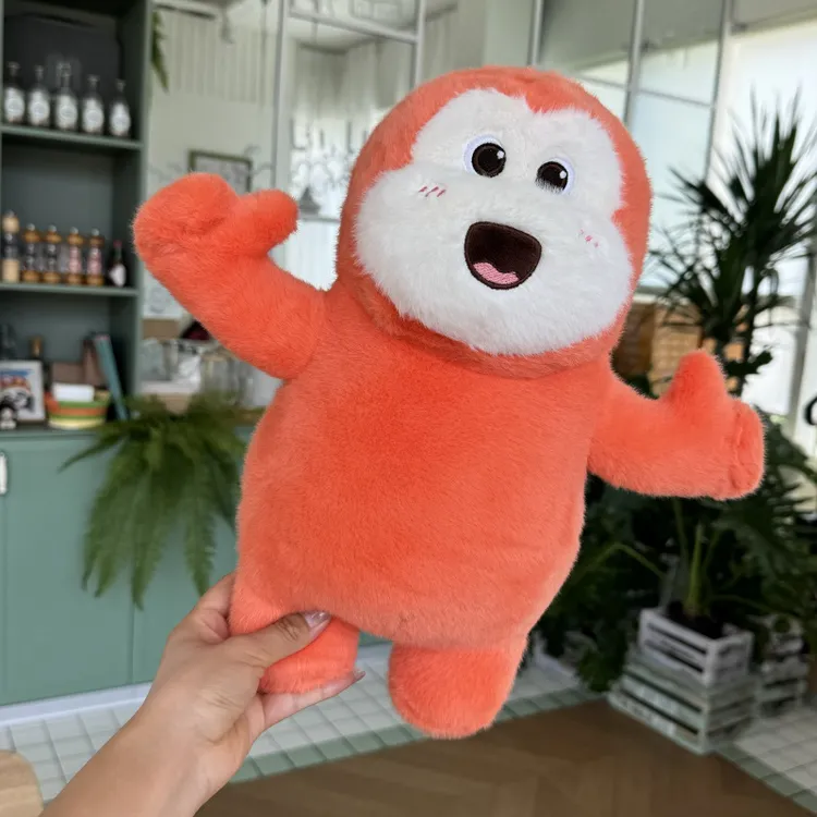 网红可爱小福猩猩玩偶可爱表情包毛绒玩具搞怪卡通公仔娃娃包挂件