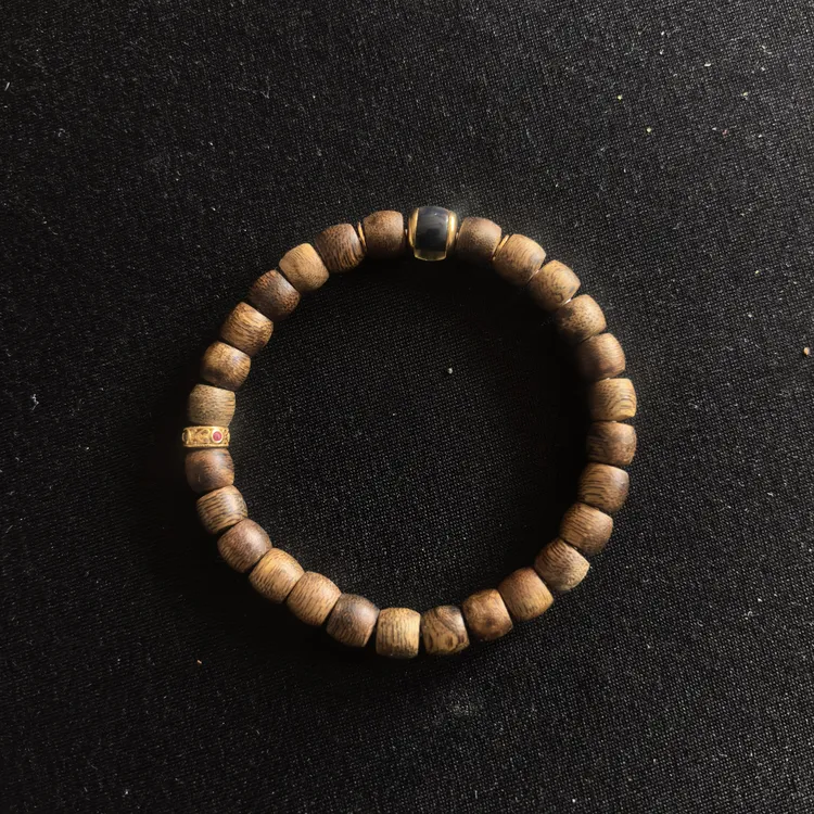 沉香沉香[帝师专属]“星穹”直切男女款手串-7*6mm-多样性发货