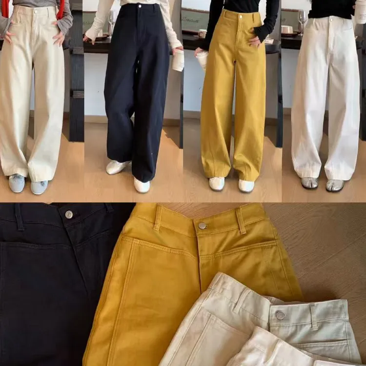 《静静推荐 》秋装新款时尚百搭“弯刀裤”22C5332