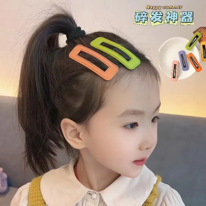 简约气质前额刘海碎发卡一字夹女侧边夹bb夹头饰儿童碎发夹彩色商品图