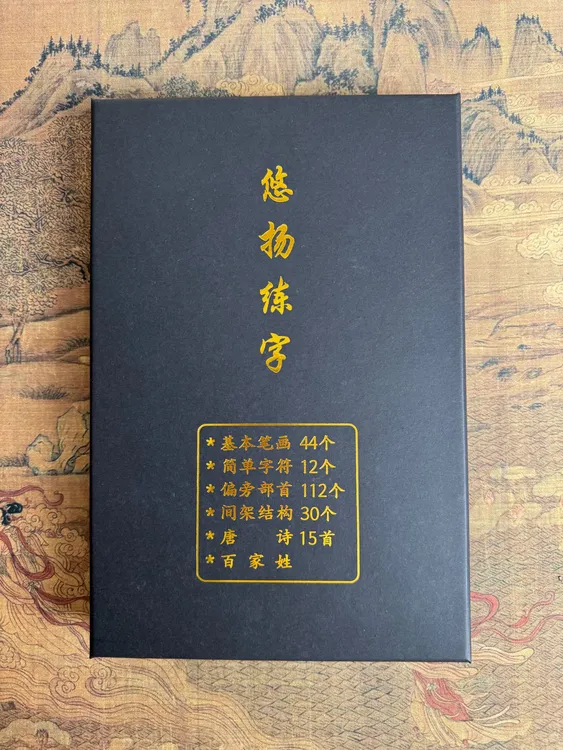 透明字卡：笔画+部首+结构+百家姓 101张