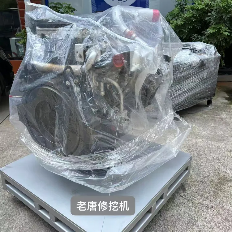 三一195/215C三菱4M50发动机总成 官方再制造工厂修复原装发动机