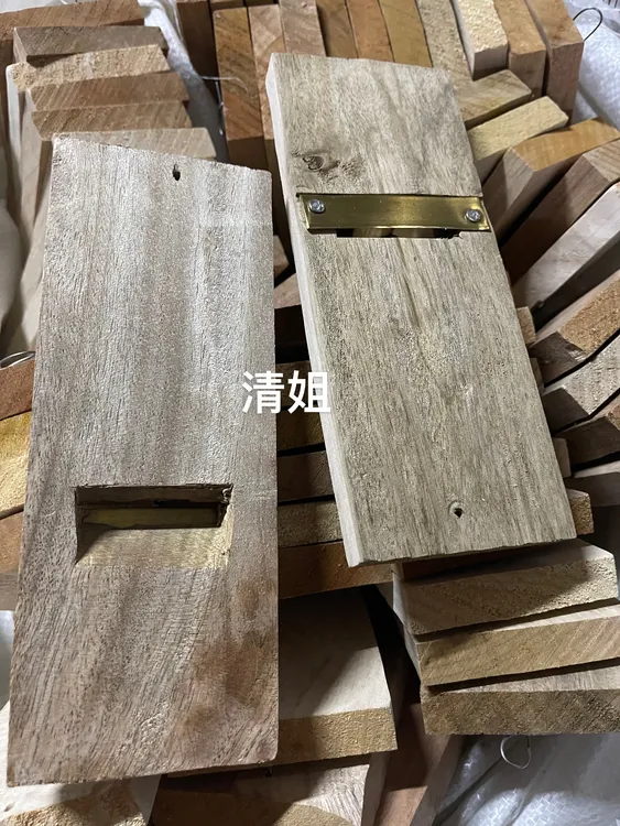 清姐老木手工加厚铜片姜薯刨刀