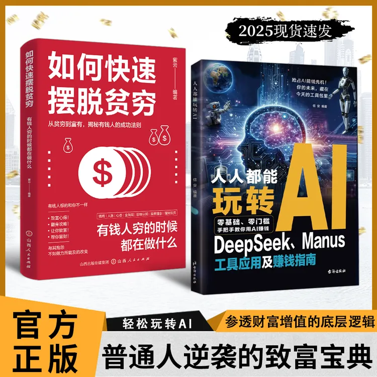 人人都能玩转AI：零基础学会AI工具应用 摆脱贫穷的赚钱指南YM