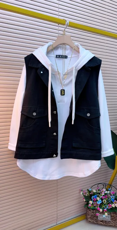 胖妹妹时尚气质显瘦遮肉减龄大码8615百搭春款宽松潮流韩版套装