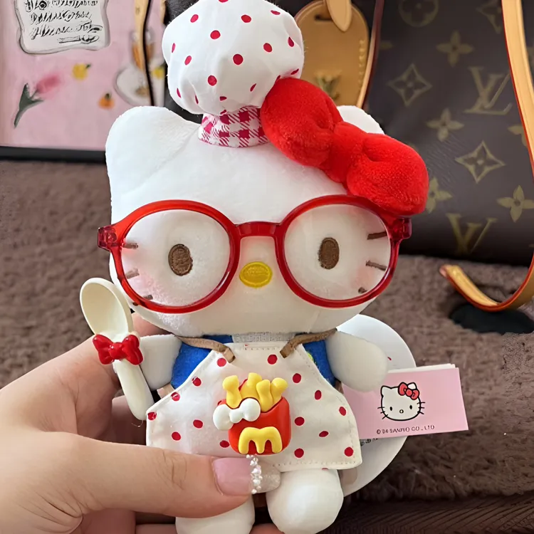 正版【Kitty挂件合集】三丽鸥可爱女包挂件配饰玩偶毛绒生日礼物