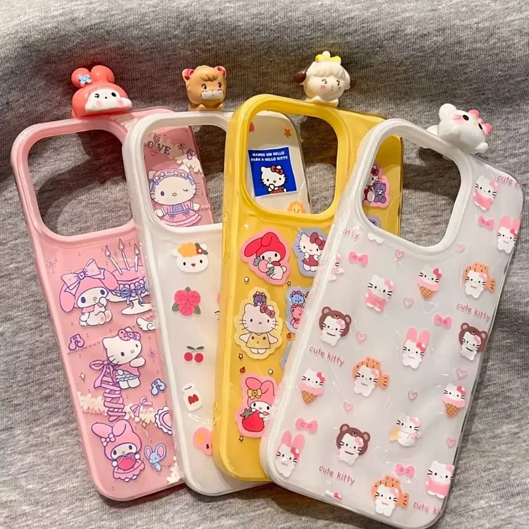 ZMGX美乐蒂生日会适用iPhone16promax手机壳韩系苹果13华为荣耀套