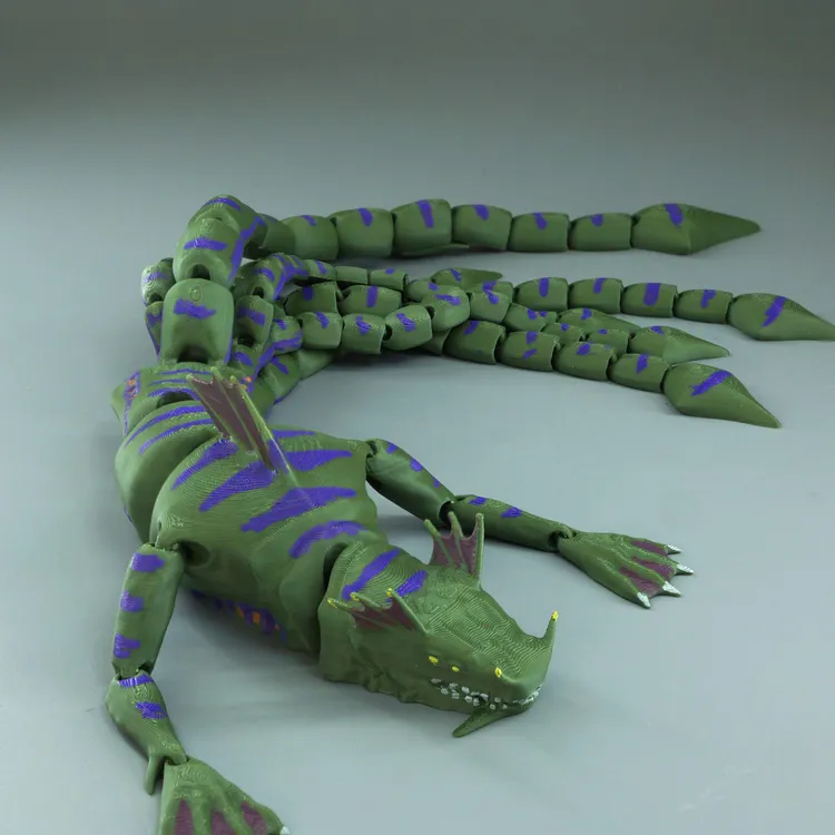 食海者3D打印深海怪兽模型深海迷航海龙利维坦PLA高品质打印送礼