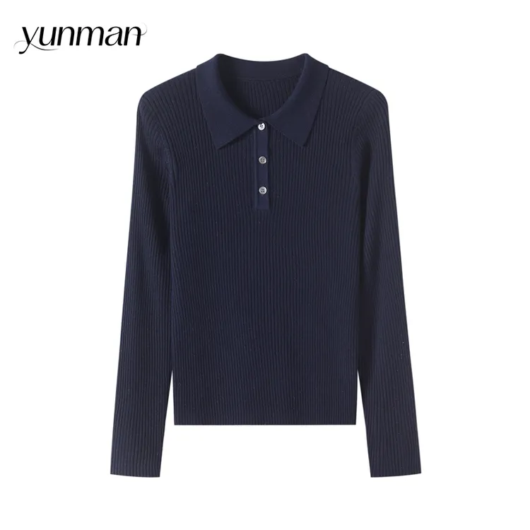 秋季新款长袖T恤简约桑老钱风松弛感女装上衣清冷系禅意衣服女