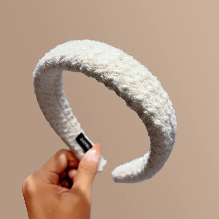 少女风日韩欧美风复古宫廷女发箍通用小香风气质网红白色时尚百搭