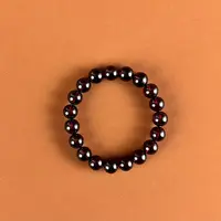 石榴石手串珠径9-10mm 手围15cm 约33g