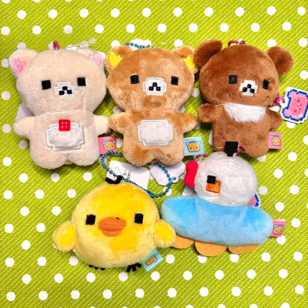 【直拍秒发】正品sanx轻松熊像素系列挂件