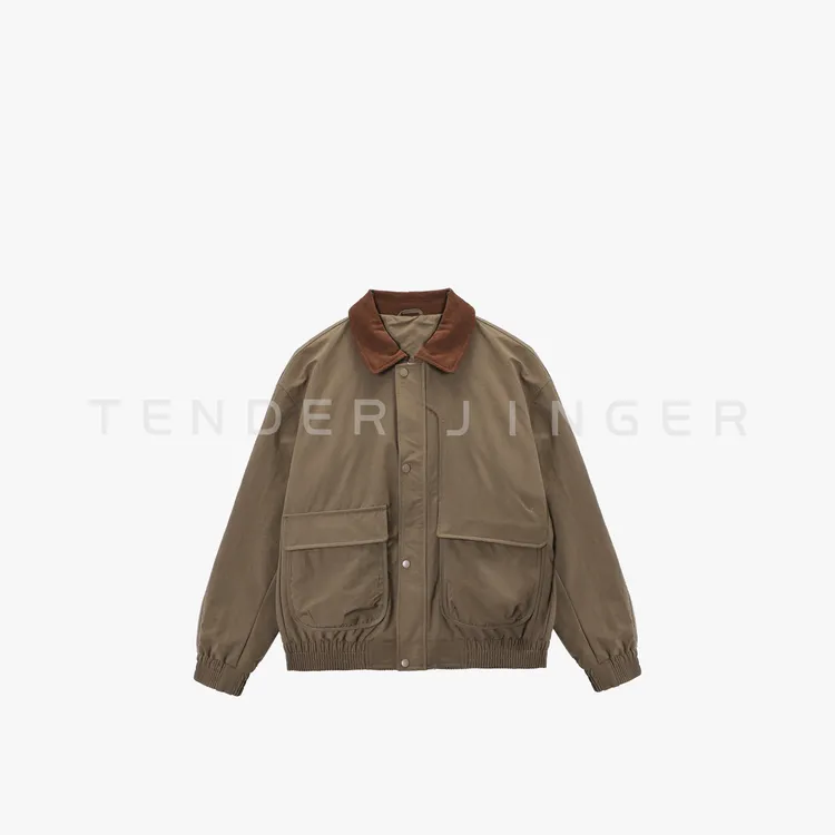 Tender Jinger｜男士冬季微皱美式巴恩风羽绒服外套T512DKJ18158