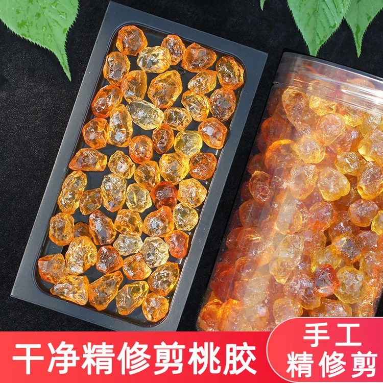 家姐煮妇天然桃胶人工修剪几乎无杂质正品可组合云南雪燕皂角米